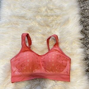 Coral sports bra